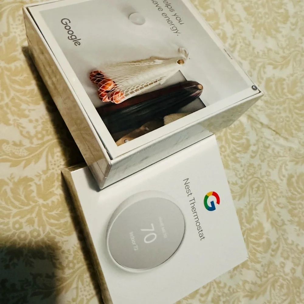 Google Smart Thermostat in White